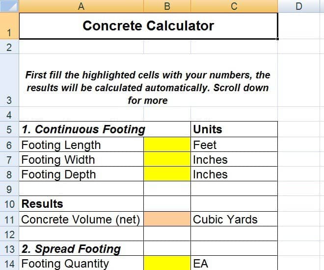 Concrete-Calculator-Sheet